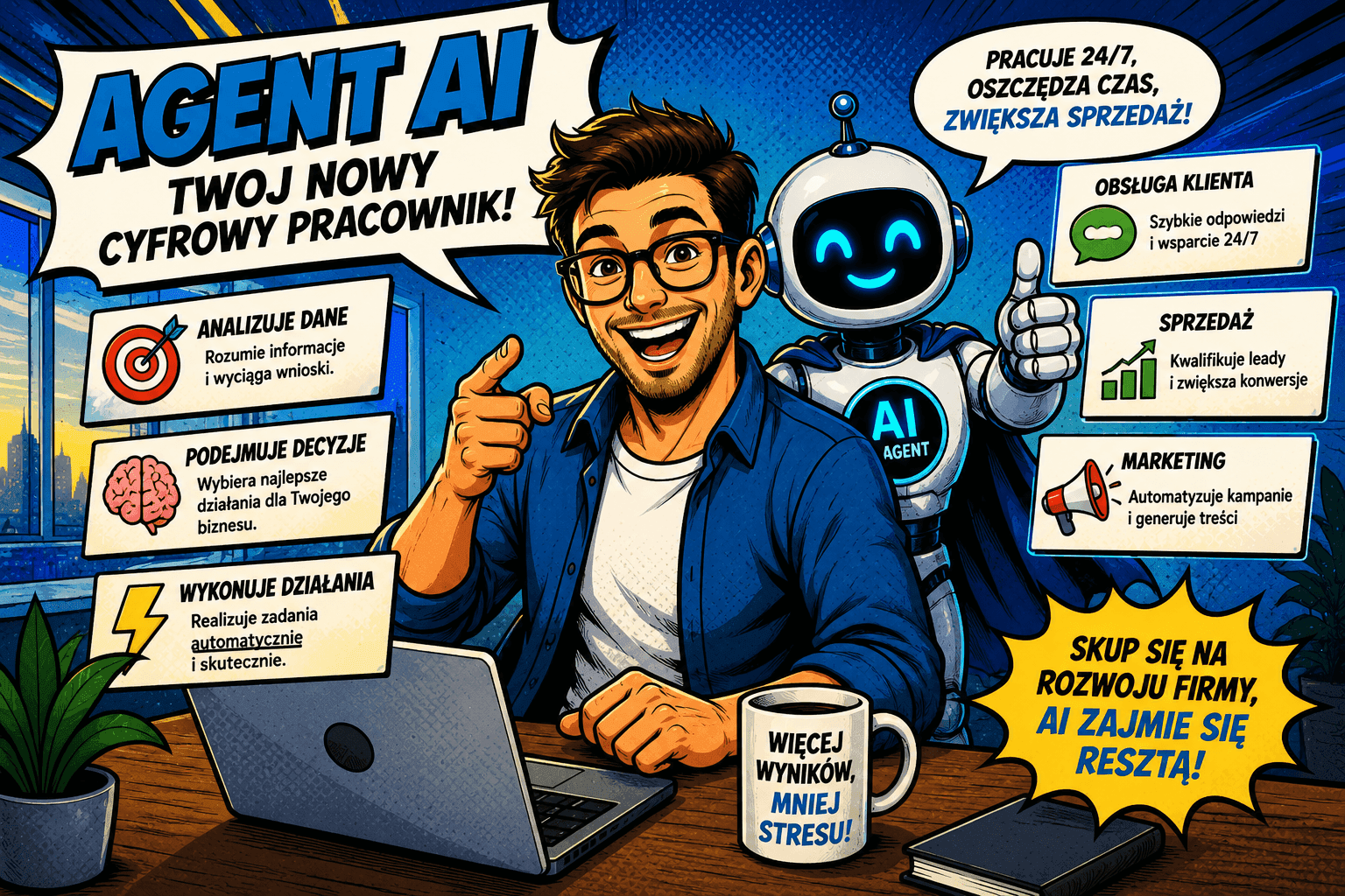 Agent AI w biznesie