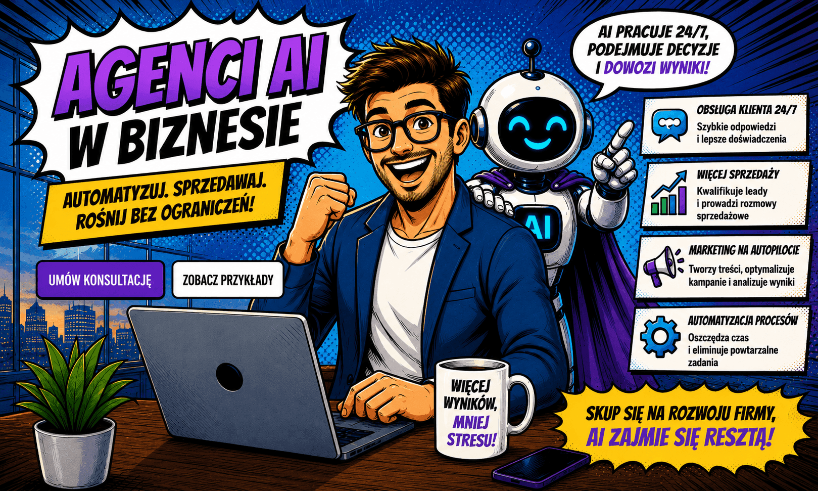 Agenci AI w biznesie